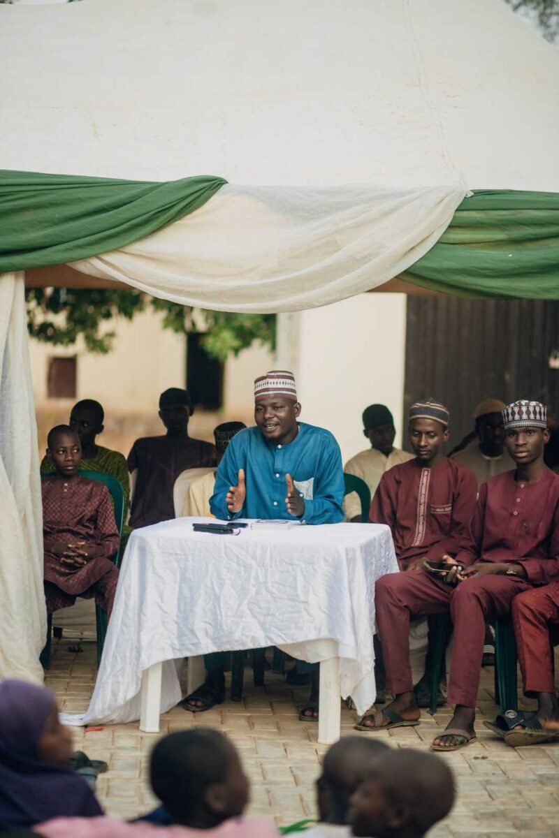 Community leaders social media Nigeria WhatsApp organise residents