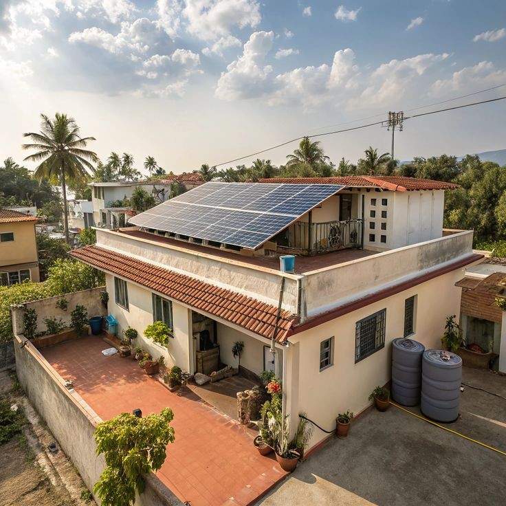 solar energy Nigerian communities off-grid power rural village